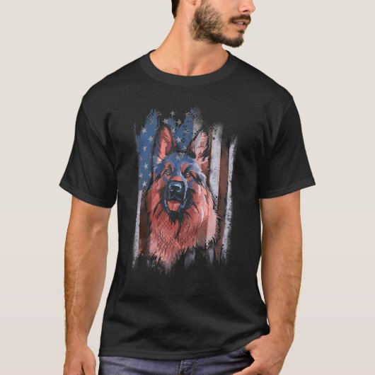 C:\Users\Administrator\Downloads\ジャーマンシェパード 2 Tシャツ (正面)