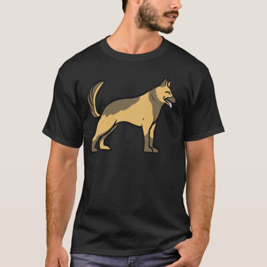 C:\Users\Administrator\Downloads\ジャーマンシェパード 2 Tシャツ (正面)