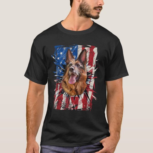 C:\Users\Administrator\Downloads\ジャーマンシェパード 2 Tシャツ (正面)