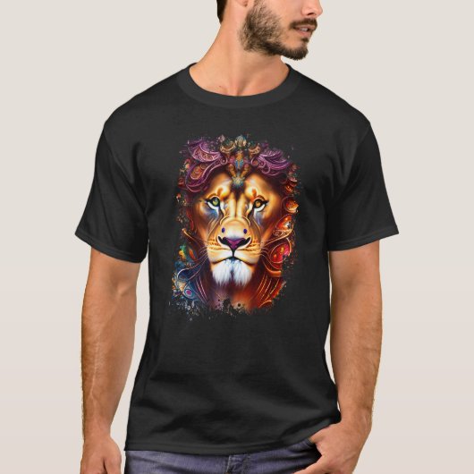 C:\Users\Administrator\Downloads\CAT 17\ライオン ワイルド Tシャツ (正面)