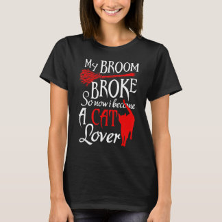 C:\Users\Administrator\Downloads\CAT 17\箒が好きですB Tシャツ