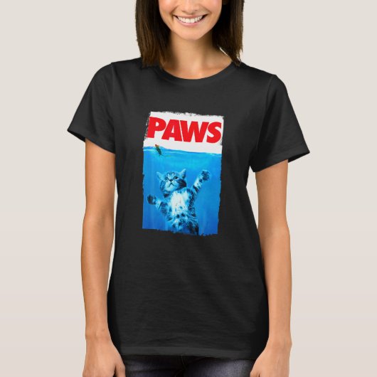 C:\Users\Administrator\Downloads\CAT 17\Paws Cat a Tシャツ (正面)