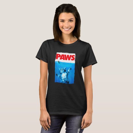 C:\Users\Administrator\Downloads\CAT 17\Paws Cat a Tシャツ (正面フル)
