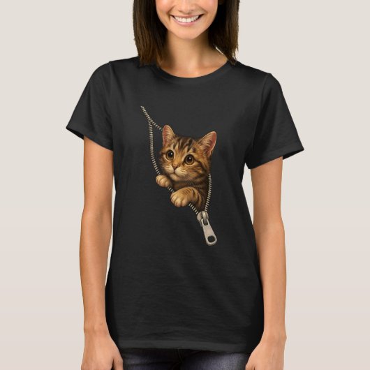 C:\Users\Administrator\Downloads\CAT 2\Zipper Cat Tシャツ (正面)