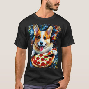 C:\Users\Administrator\Downloads\Corgi 2\コーギーのピザ Tシャツ