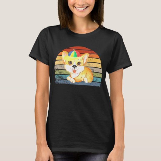 C:\Users\Administrator\Downloads\Corgi 2\コーギーの子犬 Tシャツ (正面)