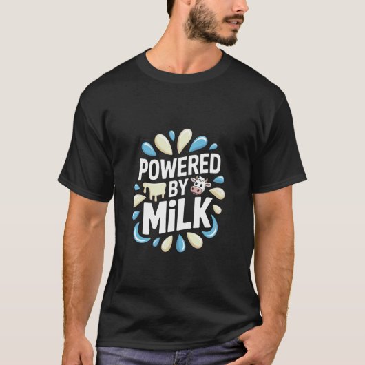 C:\Users\Administrator\Downloads\Cow 1\ でパワード Tシャツ (正面)