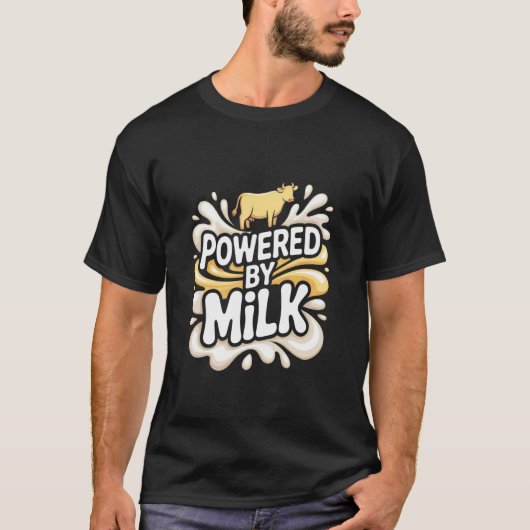 C:\Users\Administrator\Downloads\Cow 1\によるパワー供給 Tシャツ (正面)
