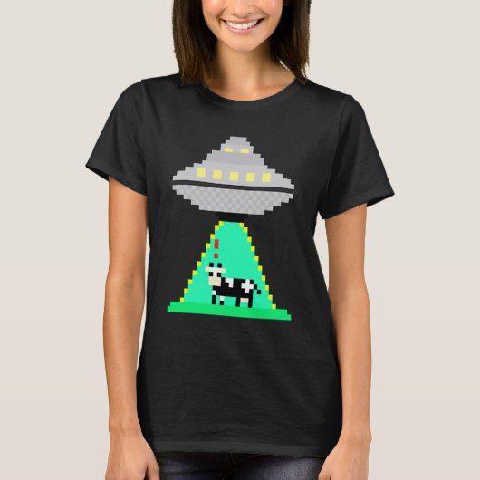 C:\Users\Administrator\Downloads\Cow 1\ピクセル化された牛C Tシャツ (正面)