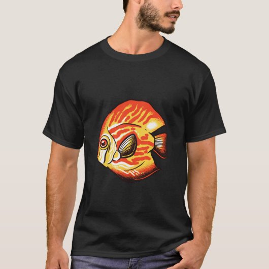C:\Users\Administrator\Downloads\FISH 6\ディスカスフィッシュ Tシャツ (正面)