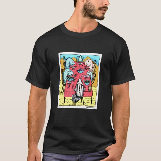 C:\Users\Administrator\Downloads\FISH 6\魚はその時 Tシャツ (正面)