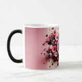 C Valentine Alphabet 3D モーフィングマグカップ (左)