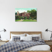 CAのハーストホールの外観 キャンバスプリント (インサイチュ (寝室))