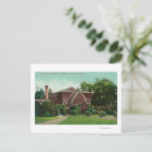 CAのハーストホールの外観 ポストカード (スタンド正面)