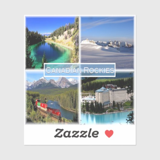 CAカナダロッキー – 五湖の谷 –  シール (シート)