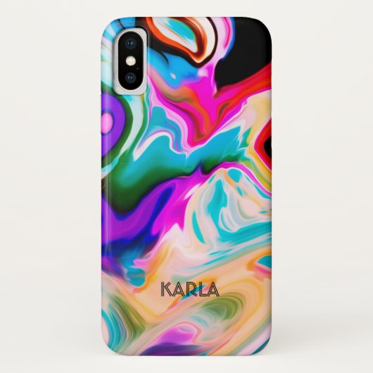 CAモダンbstract Case-Mate iPhoneケース (裏面)