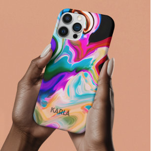 CAモダンbstract iPhone X ケース