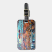 CAラゲッジタグ（サンタバーバラ） ラゲッジタグ (正面縦)