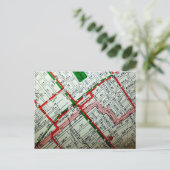 CAヴィンテージマップ ポストカード (スタンド正面)