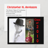 CA卒業2010 -テンプレート1 案内ポストカード (正面/裏面)