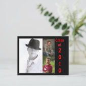 CA卒業2010 -テンプレート1 案内ポストカード (スタンド正面)