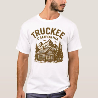 CA土産Tシャツ・トラック・キー Tシャツ
