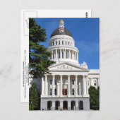 CA州キャピトル建物 – サクラメント ポストカード (正面/裏面)