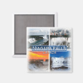 CA0022 America Canada, Niagara秋,冷蔵庫 マグネット (正面/裏面)
