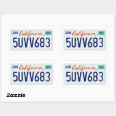 CA2007 長方形シール (シート)