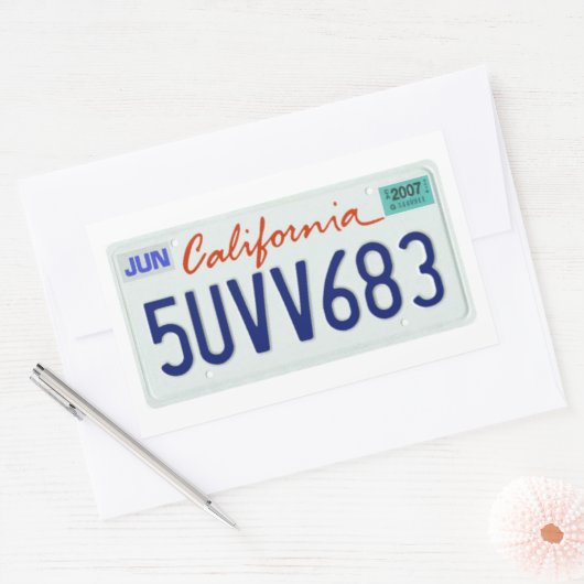 CA2007 長方形シール (封筒)