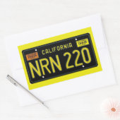 CA66 長方形シール (封筒)