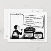 CA:お与え望まない刺激金 ポストカード (正面/裏面)