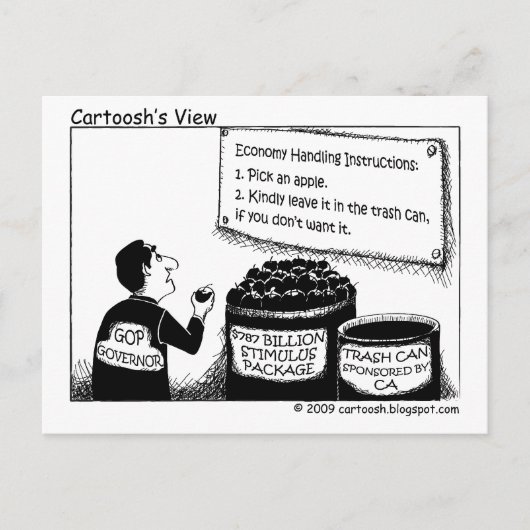 CA:お与え望まない刺激金 ポストカード (正面)