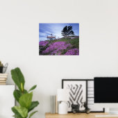 CA、クレセントシティ、バッテリポイント灯台 ポスター (ホームオフィス)