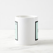 Ca - ナマズ 化学 周期表 シンボル コーヒーマグカップ (中央)