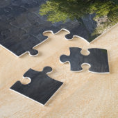 CA、ヨセミテNP、エルキャピタン、メルセドへの反映 ジグソーパズル (側面)