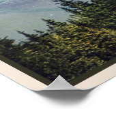 ca 1900ユングフラウマウンテンミュアレン鉄道 ポスター (角)