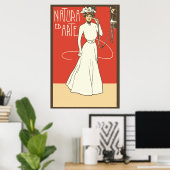 ca 1900ヴィンテージイタリアンレディースファッション ポスター (ホームオフィス)