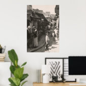 ca 1935通りナザレ，植物市場 ポスター (ホームオフィス)