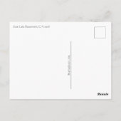 CA 2018、サンルイスリザーバ ポストカード (裏面)