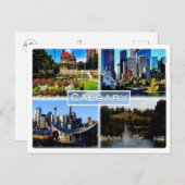 CA Alberta – カルガリー – ブルーブラッドのガーデン – ポストカード (正面/裏面)