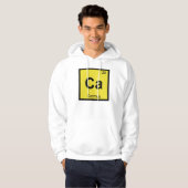 Ca - Cadmusギリシャ化学周期表記号 パーカ (正面フル)