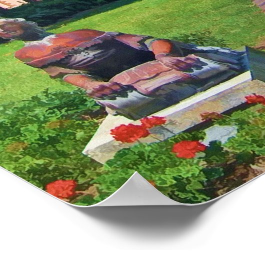 Ca d'zan Mansion, Sarasota, FL,プリント ポスター (角)