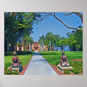 Ca d'zan Mansion, Sarasota, FL,プリント ポスター