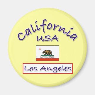 CA-flag-LA マグネット