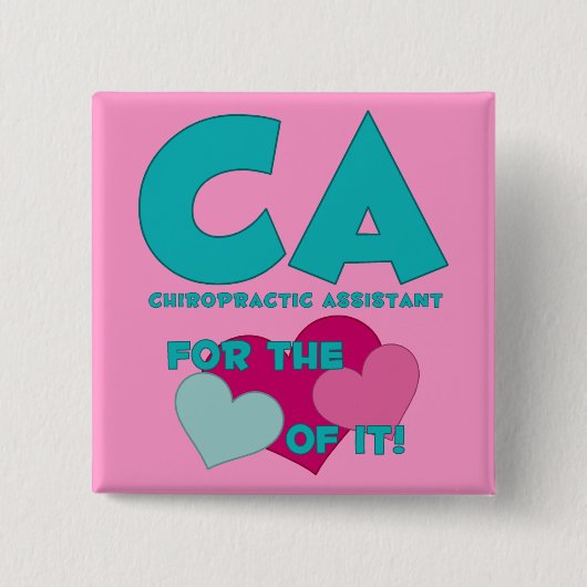 CA For The Love of Itボタン 缶バッジ (正面)