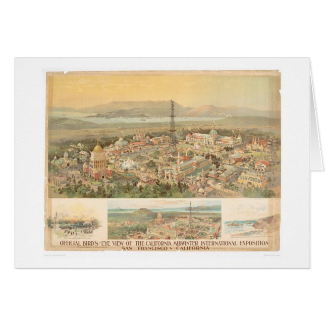 CA. S.F. (0649A)の真冬の国際的な博覧会 (正面横)