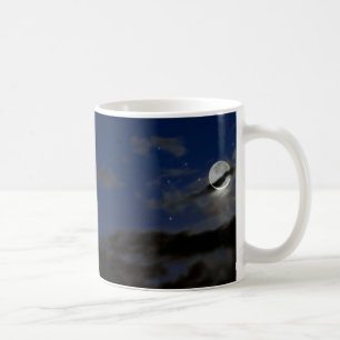 CAASチェシャー猫の月のコーヒー・マグ コーヒーマグカップ