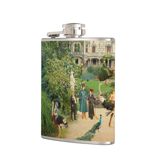 Cabalgando avestruces en A Regaleira (Portugal) フラスク (左)