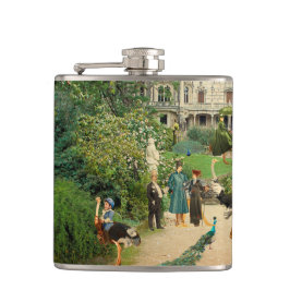 Cabalgando avestruces en A Regaleira (Portugal) フラスク